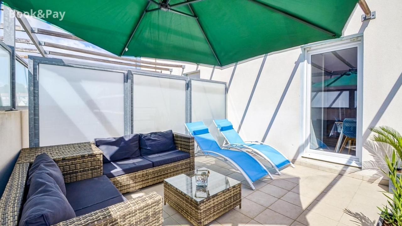 Les Alouettes Studio Avec Terrasse, Garage Et Piscine لا سيوتا المظهر الخارجي الصورة